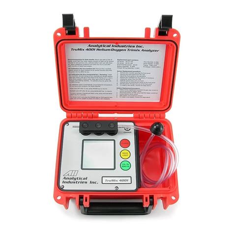 diving gas analyzers|TruMix 4001 Trimix Analyzer Unit .